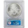 Image 2 : 2009 $1 American Silver Eagle Coin PCGS MS70 First Strike