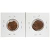 Image 2 : Lot of (2) 1974-D Lincoln Cent with Off Center Strike & Clipped Planchette Error Coins
