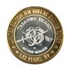 Image 2 : .999 Silver Treasure Island Las Vegas, Nevada $10 Casino Limited Edition Gaming Token