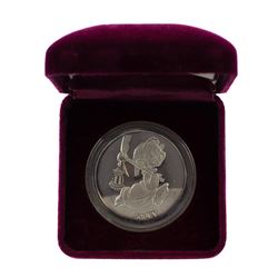 1987 Rarities Mint Disney Dopey 1oz Silver Proof Coin w/Box & COA