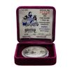 Image 3 : 1987 Rarities Mint Disney Dopey 1oz Silver Proof Coin w/Box & COA