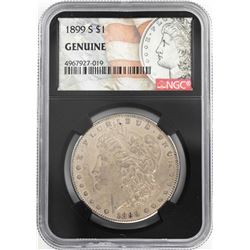 1899-S $1 Morgan Silver Dollar Coin NGC Genuine