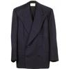 Image 1 : Ronald Reagan Jacket. Featured Is a blue, double Ronald Reagan Jacket.