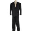Image 1 : Spencer Tracy Suit. This fitted, gray pin-stripe Spencer Tracy Suit.