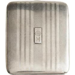 Humphrey Bogart's Silver Cigarette Case. This h Humphrey Bogart's Silver Cigarette Case