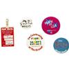 Image 1 : Frank Sinatra Set of Tour Buttons and Pass. An Frank Sinatra Set of Tour Buttons and Pass.