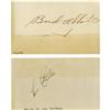 Image 1 : Bud Abbott and Lou Costello Signed Notecards. T Bud Abbott and Lou Costello Signed Notecards.