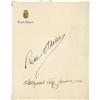 Image 1 : Renee Adoree Signed Page. One of the few silent Renee Adoree Signed Page.