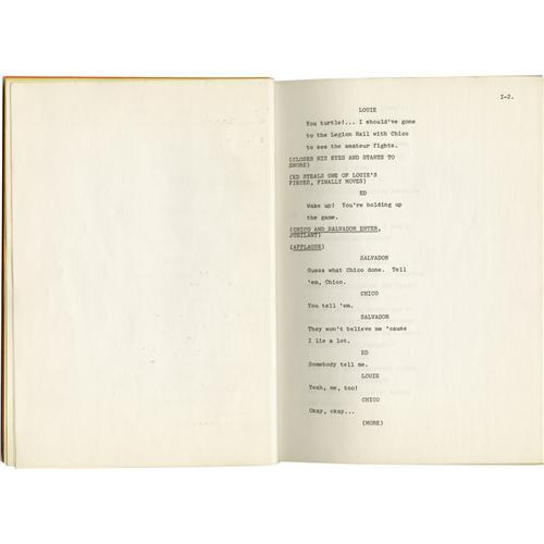 Chico and the Man Script, Signed by Jack Alberts Chico and the Man ...