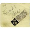 Image 1 : Lucille Ball Autograph. Autograph book page wit Lucille Ball Autograph.