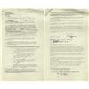 Image 2 : Group Lot of Two Signed Contracts and One Letter Group Lot of Two Signed Contracts and One Letter.