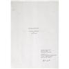 Image 1 : Blue Velvet Production Script. Released in 198 "Blue Velvet" Signed Production Script.