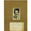 Image 1 : Laird Cregar Signed Notecard. A popular support Laird Cregar Signed Notecard.