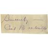 Image 2 : Cecil B. de Mille and Carl Laemmle Signatures. H Cecil B. de Mille and Carl Laemmle Signatures.