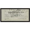 Image 3 : W. C. Fields Signed Check With Photograph. A che W. C. Fields Signed Check With Photograph.