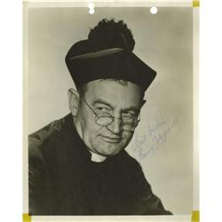 Barry Fitzgerald Signed Photo. A vintage b&w 8" Barry Fitzgerald Signed Photo.