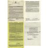 Image 1 : Lot of Four Signed Contracts. This lot includes Lot of Four Signed Contracts.