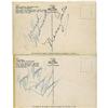 Image 3 : Autographed Postcards Signed by Burt Lancaster, Autographed Postcards Signed by Burt Lancaster, Ozzi