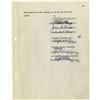 Image 1 : Marx Brothers "Duck Soup" Signed Contract. An em Marx Brothers "Duck Soup" Signed Contract.