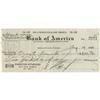 Image 1 : Preston Sturges and Ernst Laemmle Signed Check. Preston Sturges and Ernst Laemmle Signed Check.