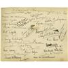 Image 2 : Clifton Webb Autograph (Lot #11) . A two-page lo Amos and Andy Visit the Webbs.