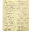 Image 2 : Clifton Webb Autographs (Lot #12) . A two-page l Clifton Webb Signed Guest Book Pages.