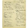 Image 3 : Clifton Webb Autographs (Lot #4) . Two pages fro Two Pages from Webb's Celebrity-Studded Guest Books