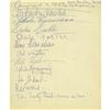 Image 2 : Clifton Webb Autographs. (Lot #18). Cole Porter' The Webbs Entertain On Bentley Circle.