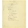 Image 4 : CLifton Webb autographs (Lot #3) A three-page lo Three Pages of Clifton Webb's Guest Book.