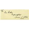Image 2 : Lewis Stone Autographed Picture fro The Lost Wor Lewis Stone Autographed Picture fro The Lost World.
