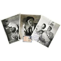 Vincent Price Photo Group. Includes 8" x 10" b& Vincent Price Photo Group.