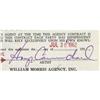 Image 2 : Hoagy Carmichael Signed Contract. Standard AFTR Hoagy Carmichael Signed Contract.