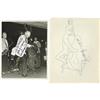 Image 2 : Bob Haggart, Scott Hamilton, and Jake Hanna, Aut Bob Haggart, Scott Hamilton, and Jake Hanna, Autogr