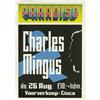 Image 1 : Charles Mingus Paradiso Concert Poster (circa ea Charles Mingus Paradiso Concert Poster (circa early
