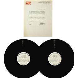 Led Zeppelin White Label Test Pressing Mono LP "Led Zeppelin" White Label Test Pressing Mono LP With
