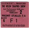 Image 1 : Helen Shapiro/Beatles Ticket. A used ticket for Helen Shapiro/Beatles Ticket.