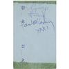Image 1 : Beatles Ticket Signed by Paul and George. A tic Beatles Ticket Signed by Paul and George.