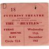 Image 1 : Beatles Scarborough Concert Ticket Stub. From t Beatles Scarborough Concert Ticket Stub.