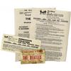 Image 1 : Beatles Fan Club Concert Ticket and Vouchers. In Beatles Fan Club Concert Ticket and Vouchers.