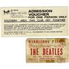 Image 2 : Beatles Fan Club Concert Ticket and Vouchers. In Beatles Fan Club Concert Ticket and Vouchers.