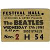 Image 1 : Beatles Melbourne Concert Ticket Stub. A used t Beatles Melbourne Concert Ticket Stub.