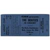 Image 1 : Beatles Denver Concert Ticket. An unused ticket Beatles Denver Concert Ticket.