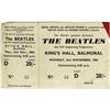 Image 1 : Beatles King's Hall Concert Ticket. An used tic Beatles King's Hall Concert Ticket.