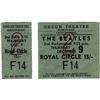 Image 1 : Beatles Birmingham Concert Ticket. A used ticke Beatles Birmingham Concert Ticket.