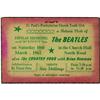 Image 1 : Beatles St. Paul's Church Concert Handbill. A s Beatles St. Paul's Church Concert Handbill.