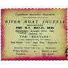 Image 1 : Beatles River Boat Shuffle Handbill. Small 4.5" Beatles River Boat Shuffle Handbill.