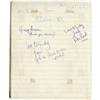 Image 1 : The Beatles: Signed Book Page from '62 with Pete The Beatles: Signed Book Page from '62 with Pete Be