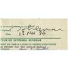 Image 3 : John Lennon Signed Income Tax Form. A Form MI U John Lennon Signed Income Tax Form.