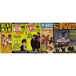 Beatles Magazines. Ten assorted Beatles-themed Beatles Magazines.