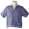 Buddy Holly Blue Rayon Shirt. From Buddy's pers Buddy Holly Stage-Worn Blue Rayon Shirt.